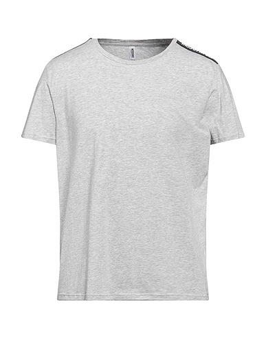 MOSCHINO Undershirt Light grey 93% Cotton, 7% Elastane