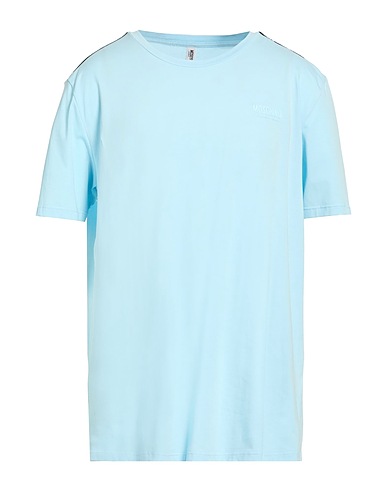 MOSCHINO Футболка UNDERWEAR Небесно-голубой 93% Хлопок, 7% Эластан