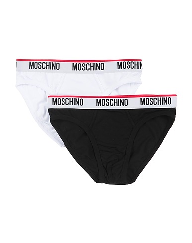 MOSCHINO Slip Nero 94% Cotone, 6% Elastan