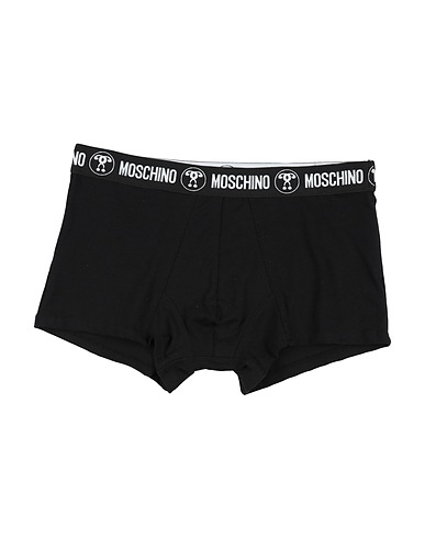 MOSCHINO Boxer Black 95% Cotton, 5% Elastane