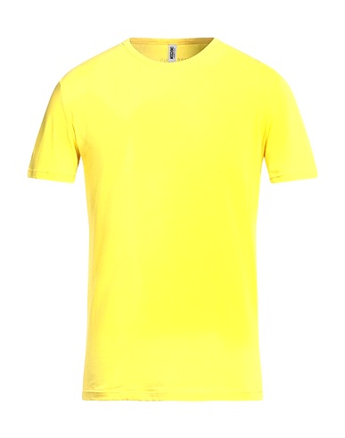 MOSCHINO T-shirt intima Giallo 95% Cotone, 5% Elastan