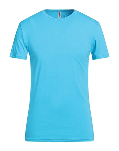 MOSCHINO Undershirt Turquoise 95% Cotton, 5% Elastane