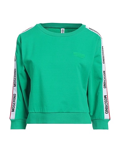 MOSCHINO Undershirt Green 94% Cotton, 6% Elastane