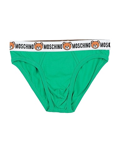 MOSCHINO Brief Green 95% Cotton, 5% Elastane