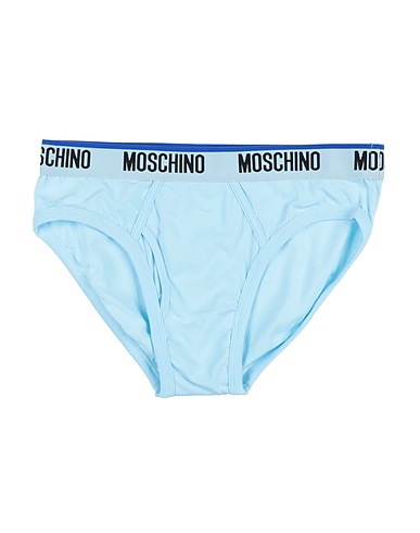 MOSCHINO Brief Sky blue 95% Cotton, 5% Elastane