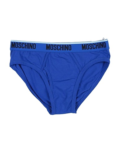MOSCHINO Brief Bright blue 95% Cotton, 5% Elastane