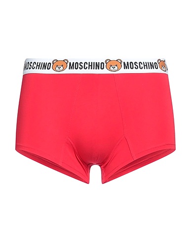 MOSCHINO Boxer UNDERWEAR Red 95% Cotton, 5% Elastane