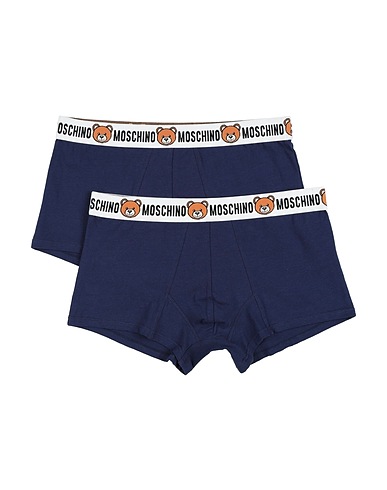 MOSCHINO Boxershort UNDERWEAR Marineblau 95% Baumwolle, 5% Elastan