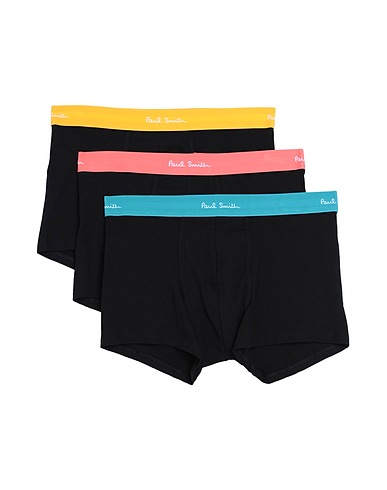 PAUL SMITH Boxer Nero 95% Cotone organico, 5% Elastan
