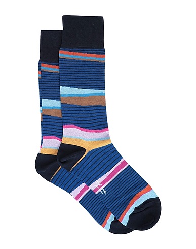 PAUL SMITH Calze e Calzini Blu 80% Cotone, 18% Poliammide, 2% Elastan