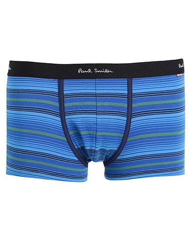 PAUL SMITH トランクス ブルー オーガニックコットン 95% / ポリウレタン 5%