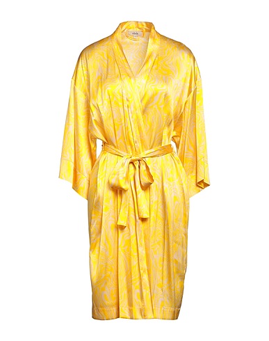 VIVIS Dressing gowns & bathrobes Yellow 65% Silk, 30% Viscose, 5% Elastane