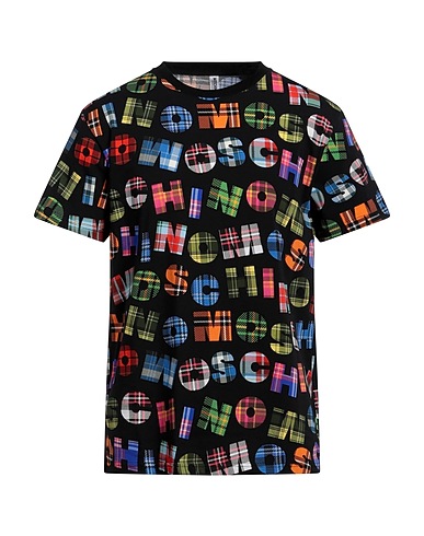 MOSCHINO Undershirt Black 94% Cotton, 6% Elastane