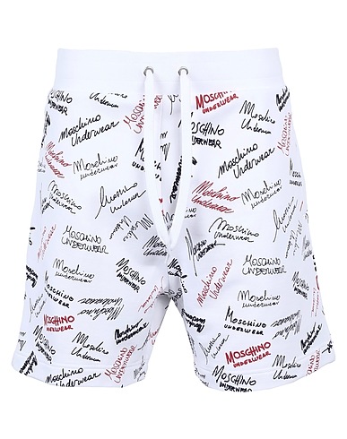 MOSCHINO Pigiama Bianco 60% Poliammide, 40% Cotone, Elastan