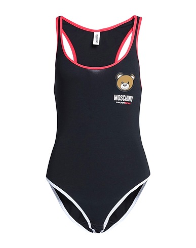 MOSCHINO Body Schwarz 92% Baumwolle, 8% Elastan