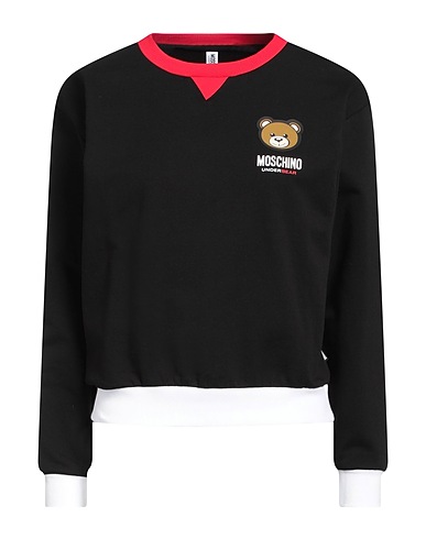 MOSCHINO Undershirt UNDERWEAR Black 94% Cotton, 6% Elastane