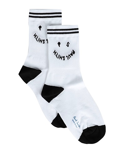 PAUL SMITH Socks & tights White 80% Cotton, 17% Polyamide, 3% Elastane