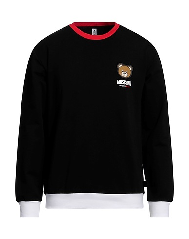 MOSCHINO Undershirt Black 94% Cotton, 6% Elastane