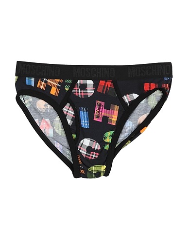 MOSCHINO Brief Black 94% Cotton, 6% Elastane