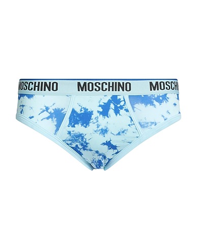 MOSCHINO Slip Himmelblau 92% Baumwolle, 8% Elastan