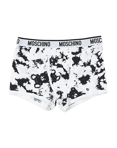 MOSCHINO Boxer Bianco 92% Cotone, 8% Elastan