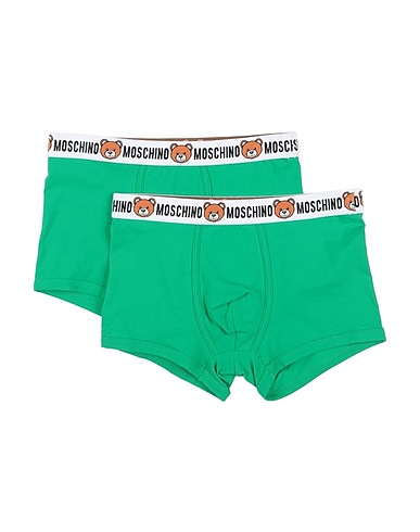 MOSCHINO Boxershort UNDERWEAR Grün 95% Baumwolle, 5% Elastan