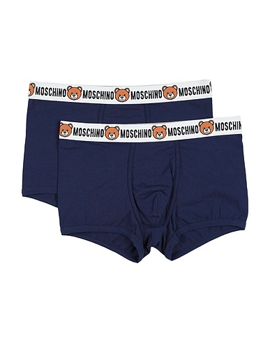 MOSCHINO Boxer UNDERWEAR Blu notte 95% Cotone, 5% Elastan