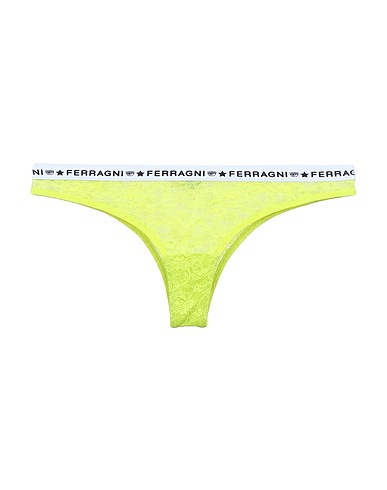 CHIARA FERRAGNI Brief Lime green 88% Polyamide, 12% Elastane