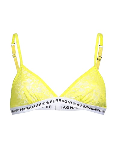 CHIARA FERRAGNI Reggiseno Verde lime 88% Poliammide, 12% Elastan