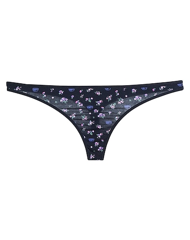 CHIARA FERRAGNI Slip Noir 95% Coton, 5% Élasthanne