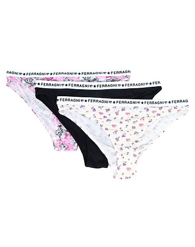 CHIARA FERRAGNI Brief Ivory 86% Polyamide, 14% Elastane