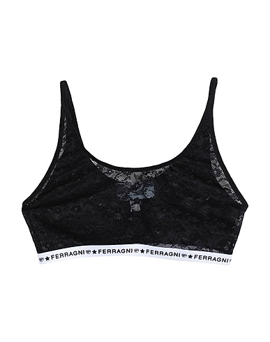 CHIARA FERRAGNI Reggiseno Nero 88% Poliammide, 12% Elastan