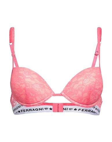 CHIARA FERRAGNI Bra Coral 88% Polyamide, 12% Elastane