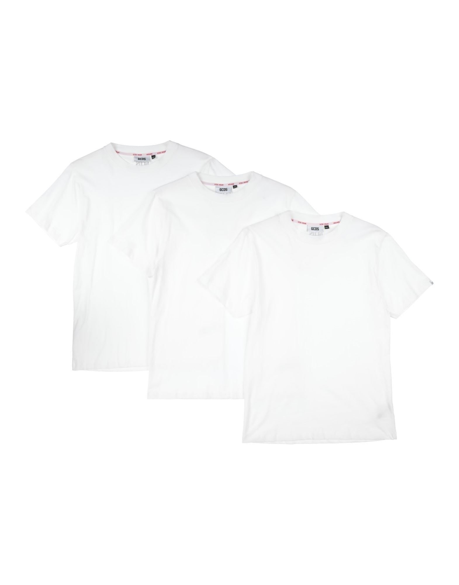 Tシャツ・カットソー GCDS Men T Shirts SS23M13065301 White Tシャツ・カットソー GCDS Men T Shirts SS23M13065301 White