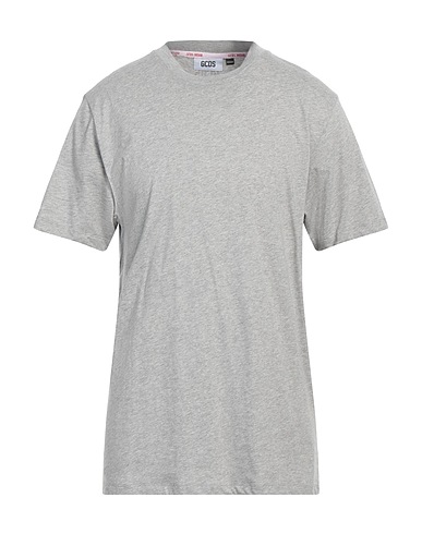 GCDS Basic T-shirt Grey 100% Cotton