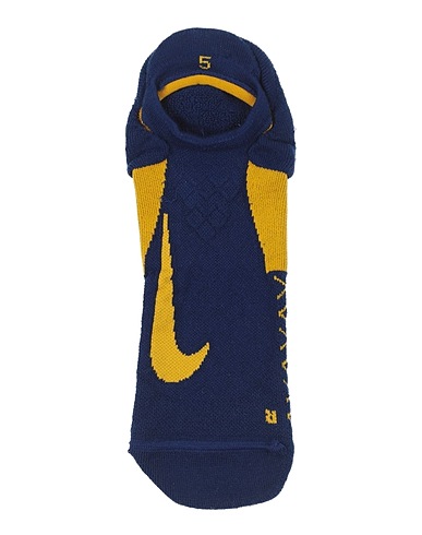 NIKE Socks & tights Blue 58% Polyester, 36% Nylon, 6% Elastane