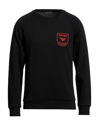 EMPORIO ARMANI Undershirt Black 60% Cotton, 40% Polyester, Elastane