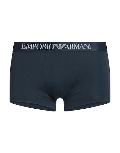 EMPORIO ARMANI Boxer Navy 95% Cotton, 5% Elastane, Polyamide, Polyester