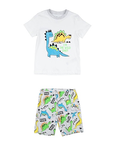 CHICCO Pigiama Bianco 100% Cotone