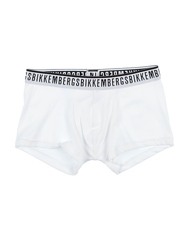BIKKEMBERGS Boxer Bianco 95% Cotone, 5% Elastan