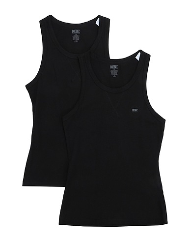 DIESEL T-shirt intima Nero 100% Cotone