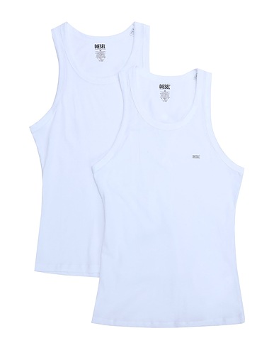 DIESEL T-shirt intima Bianco 100% Cotone