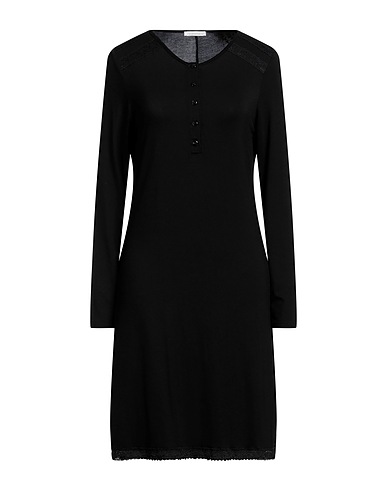 VERDISSIMA Sleepwear Black 95% Viscose, 5% Elastane, Polyamide