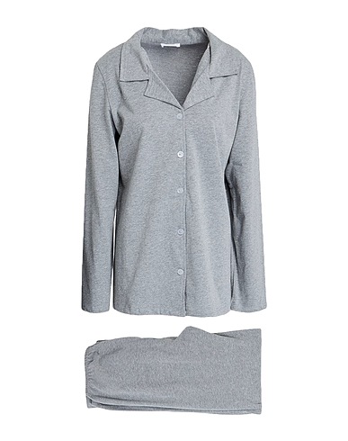 VERDISSIMA Sleepwear Grey 52% Cotton, 46% Polyester, 2% Metallic fiber