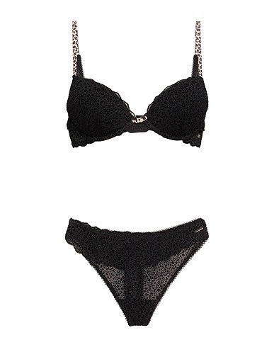 VERDISSIMA Underwear set Black 84% Polyamide, 16% Elastane