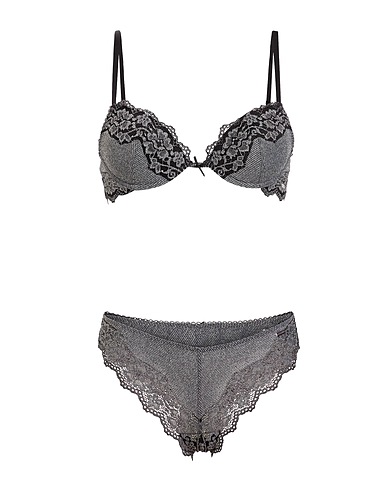 VERDISSIMA Set Grey 59% Polyamide, 33% Polyester, 8% Elastane