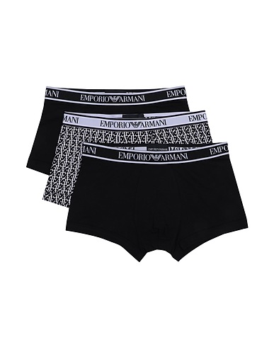 EMPORIO ARMANI Boxer Nero 95% Cotone, 5% Elastan