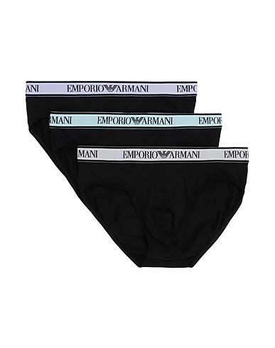 EMPORIO ARMANI Brief Black 95% Cotton, 5% Elastane
