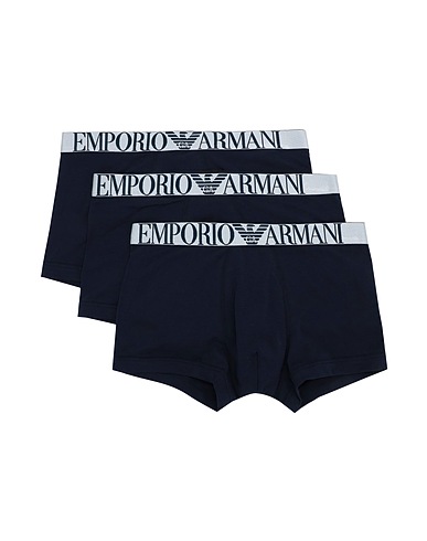 EMPORIO ARMANI Boxer Midnight blue 95% Organic cotton, 5% Elastane