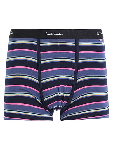 PAUL SMITH Boxer Navy blue 95% Organic cotton, 5% Elastane